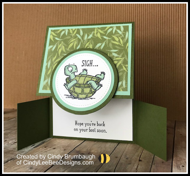 Stampin’ Up Back on Your Feet Double Dutch Gatefold Video Tutorial