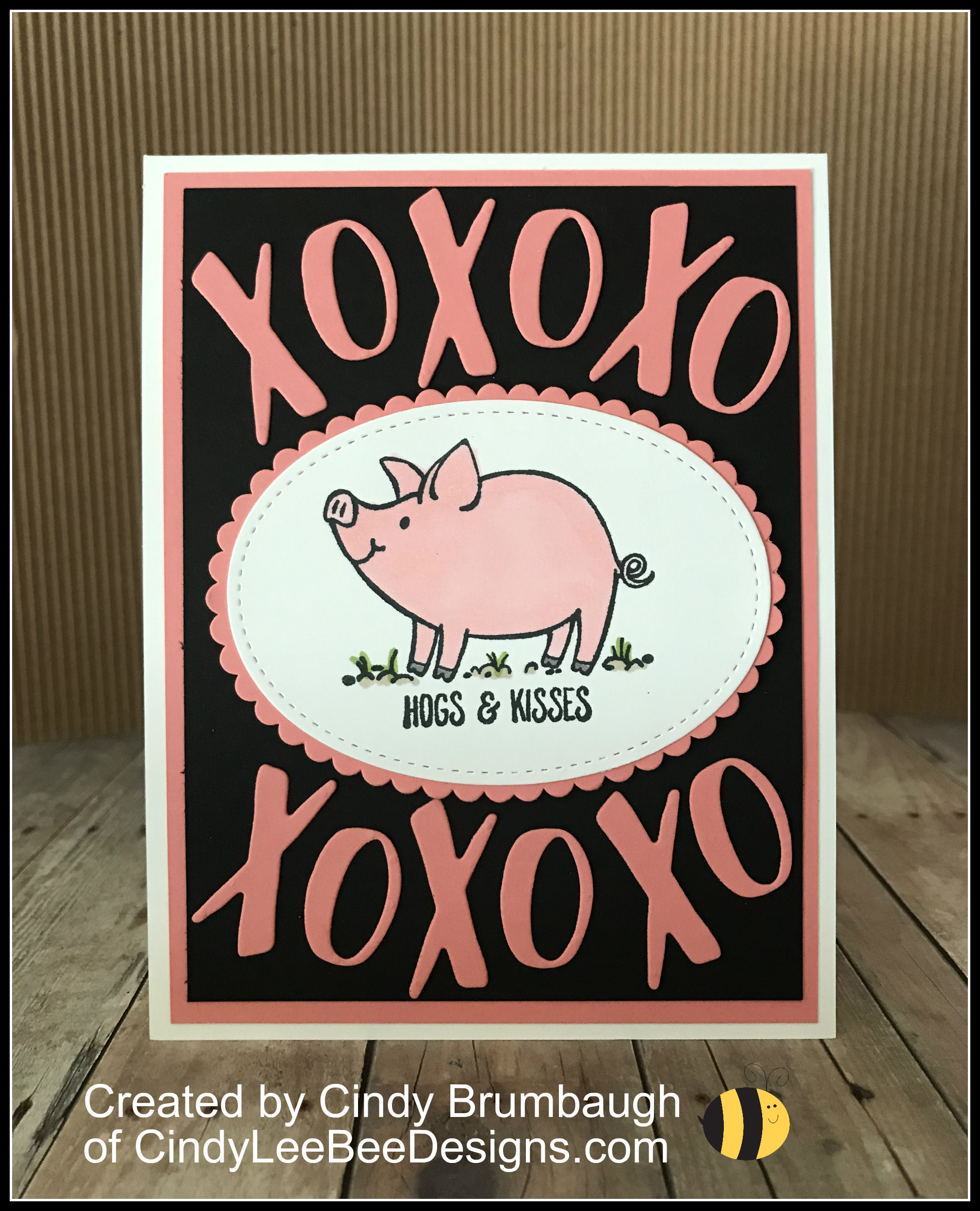 Stampin’ Up This Little Piggy with Hand Lettered Prose Dies | Cindy Lee ...