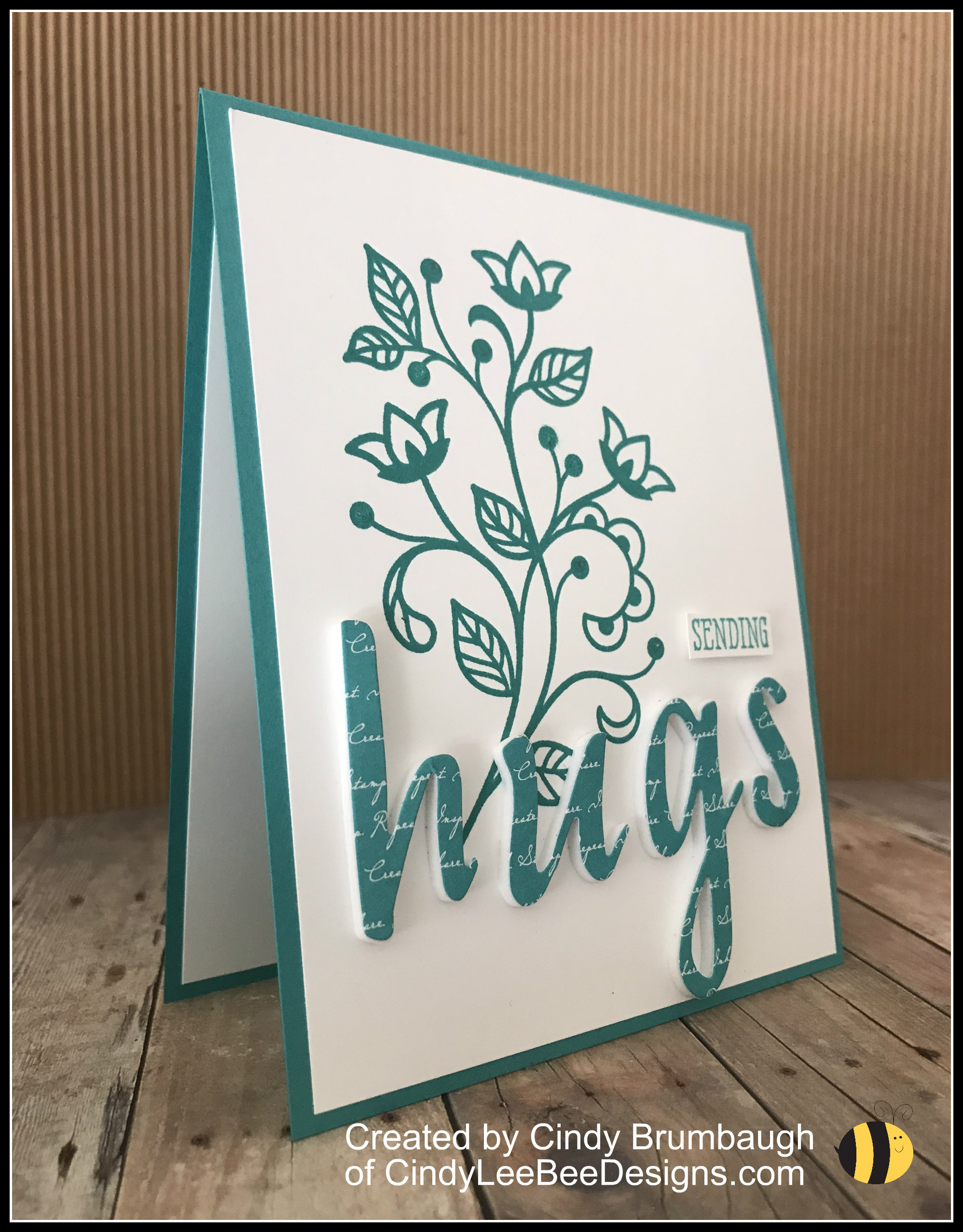 Stampin’ Up Flourishing Phrases with Hand Lettered Prose Dies | Cindy ...