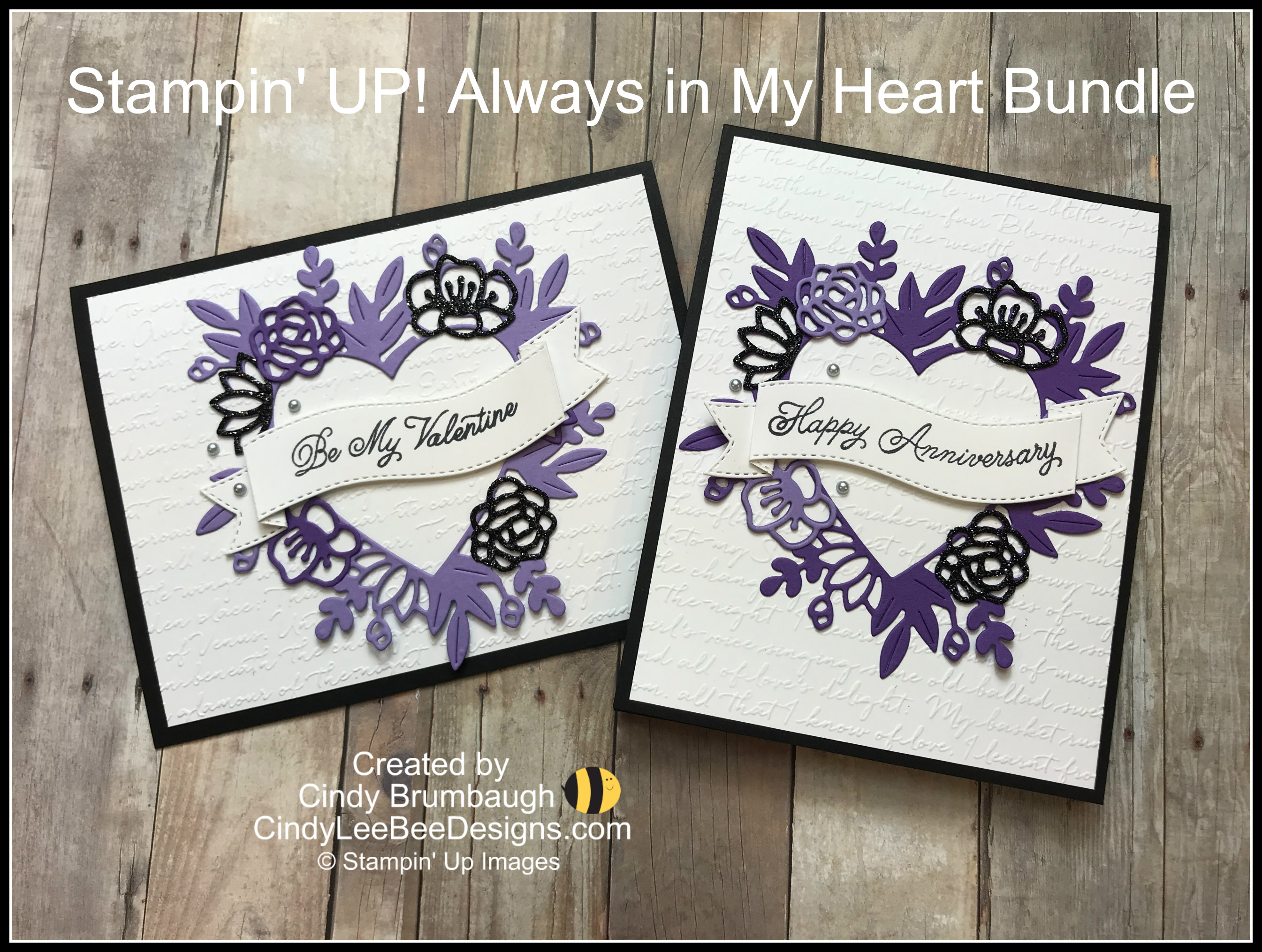 Stampin’ UP! Always in My Heart Bundle Sneak Peek Video | Cindy Lee Bee ...