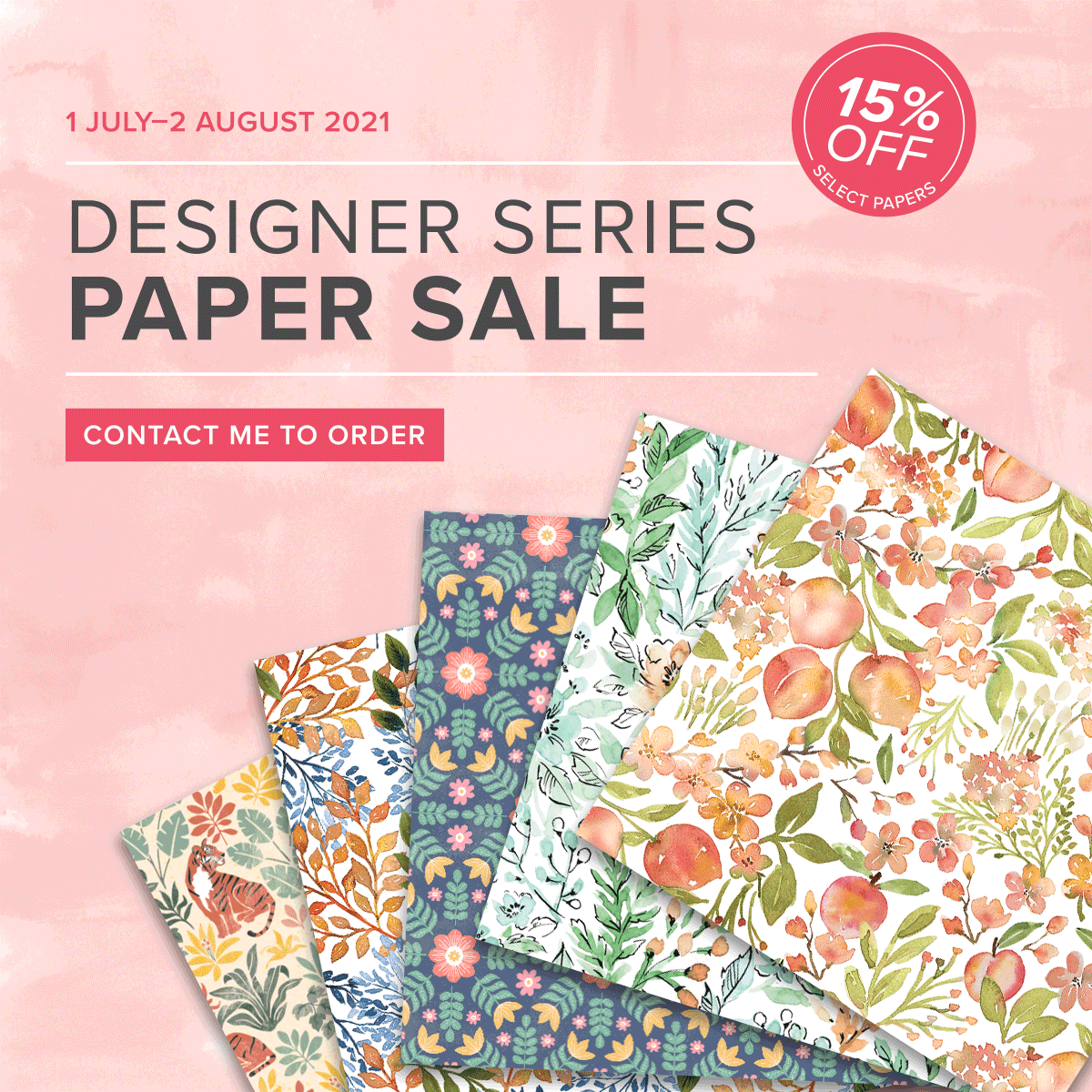 Design3e Paper 9 Designer Series Papers at a 15% Discount starting July 1st! | Cindy ...
